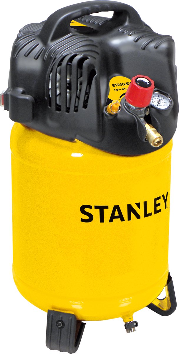 Compresseur Stanley d200 10 24v - sans huile -10 bar - réservoir 24 litres