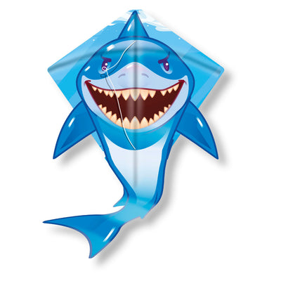 Kites Ready 2 Fly - Pop -Up Nylon Vlieger Shark