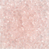 Creativ Company Facet Beads Pink Light, 45th.