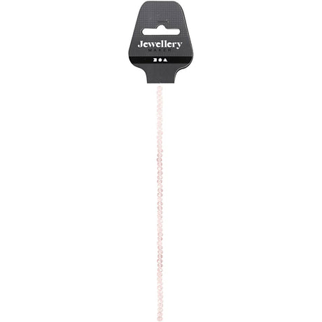 Creativ Company Facet Beads Pink Light, 45th.