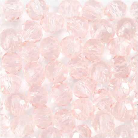 Creativ Company Glass Perles rose clair, 45e.