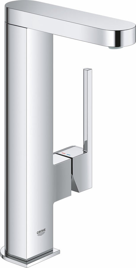 Mitigeur de lavabo Grohe plus l avec douchette extractible - bec haut - vidage push open - économie d'eau