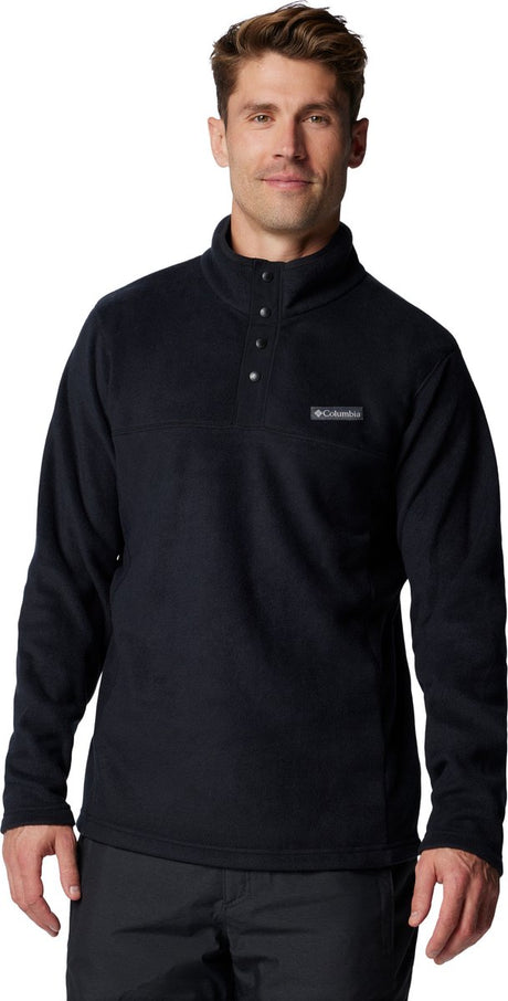 Pull d'extérieur Columbia Steens Mountain™ Half Snap II pour homme - Noir - Taille L
