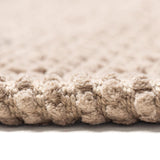 Wicotex tapis de bain tresse classique 60x90cm taupe