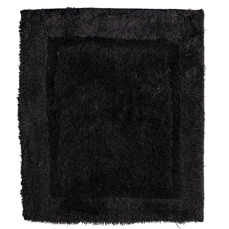 Wicotex tapis de bain uni noir 60x90cm