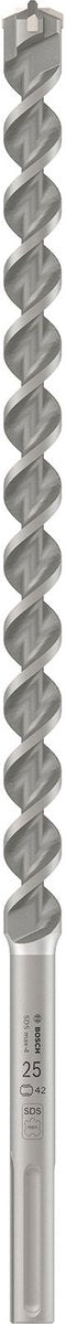 Bosch série sds max-4 - foret pour béton - 25x400x520mm - 4 fraises - tête carbure