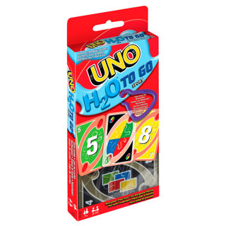 Mattel games uno h2o to go - jeu de cartes