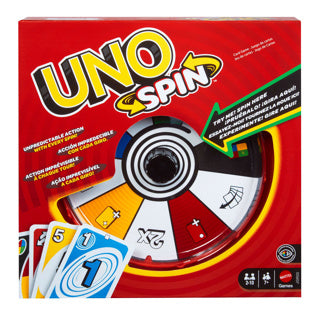 Jeu de cartes Mattel Games Uno Spin