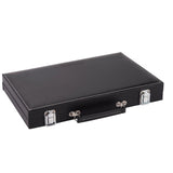 Jeu de backgammon en étui noir