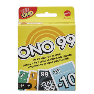 Mattel O'No 99 - jeu de cartes