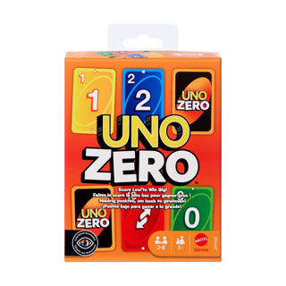 Jeu de cartes Mattel uno zéro