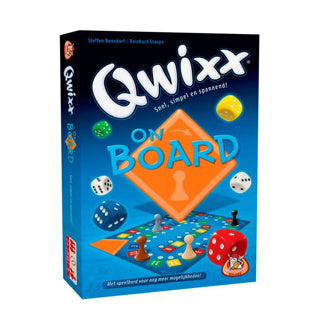 Jeux de gobelins blancs qwixx à bord