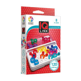 Smartgames IQ Link - jeu de réflexion logique et puzzle de voyage - 120 devoirs avec système d'anneaux - jeu solo éducatif pour enfants et adultes - à partir de 8 ans