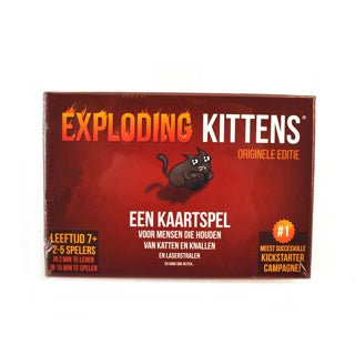Chatons Explosants édition originale - jeu de cartes plein d'émotions et d'humour - 2 à 5 joueurs - à partir de 7 ans
