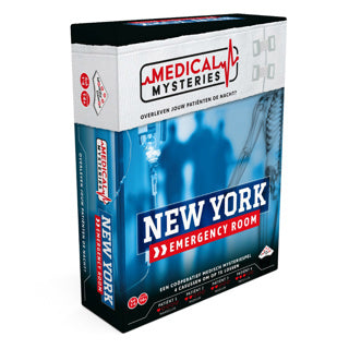 Jeux d'identité mystères médicaux : salle d'urgence de New York - jeu coopératif - travaillez ensemble pour sauver les patients