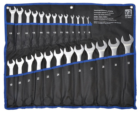 SW Stahl Jeu de clés polygonales SW-Stahl Jeu de clés polygonales pour fourche, 25 pièces