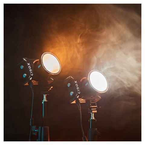 Sirui lampe de poche led cob bicolore c150x combo