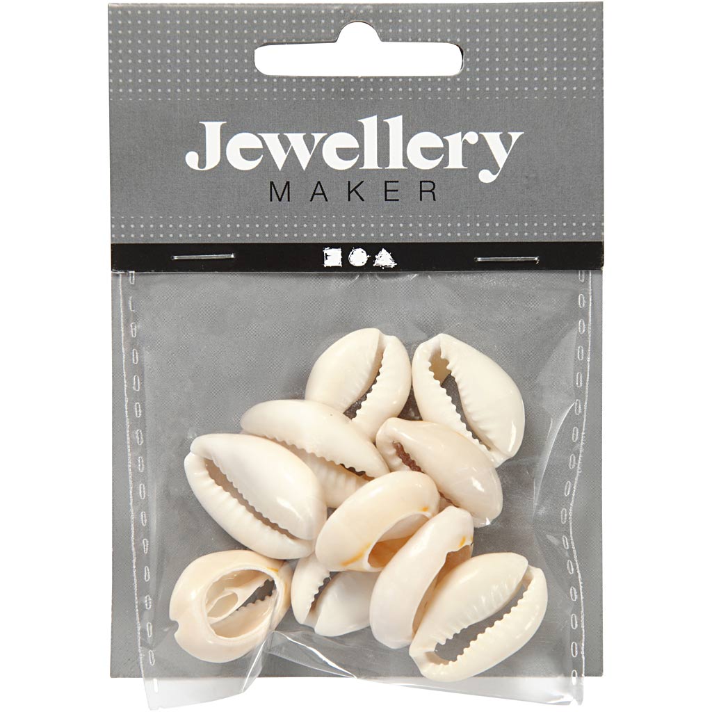 Creativ Company Shells White, 12e.