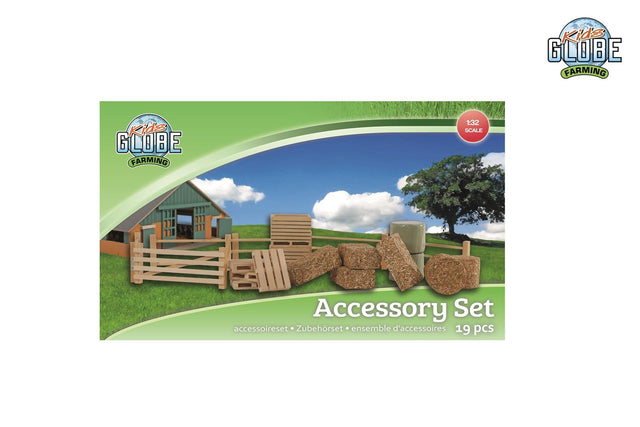 Ensemble d'accessoires pour enfants 1:32, 19dlg.
