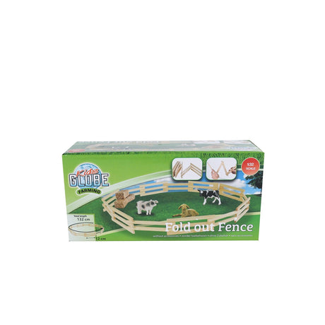 Clôture en bois globe pour enfants 1:32, 132cm