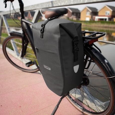 Sacoche de vélo Lynx simple TPU 28L noir étanche e-bike Hayes