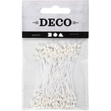 Creativ Company Bloemmeeldraaden White Pearl, 100e.