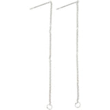 Les boucles d'oreilles de Creativ Company of Chain sont encaissées, 1 paire