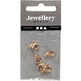 Creativ Company Carabiner Hooks Gilded, 5e.