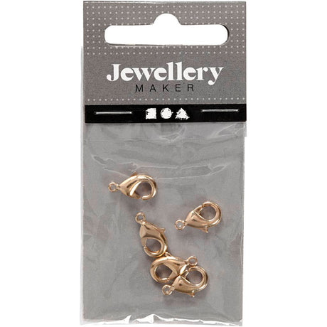 Creativ Company Carabiner Hooks Gilded, 5e.