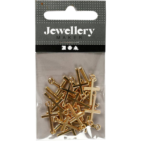 Société créative https: www.ccobby.nl pendentif-taille-10x18-mm-plaqué-or-20-pièces-1-boîte