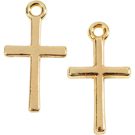 Société créative https: www.ccobby.nl pendentif-taille-10x18-mm-plaqué-or-20-pièces-1-boîte