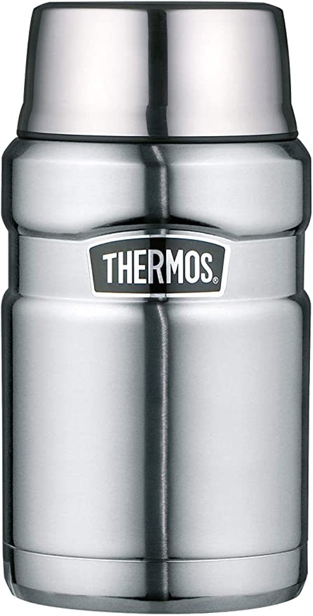 Thermos porte-aliments inox king - 1,2l - acier inoxydable mat