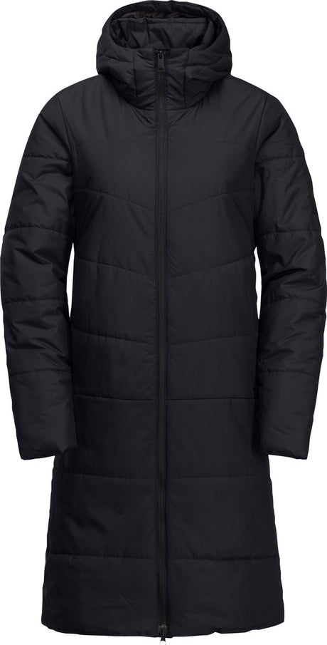 Jack Wolfskin Deutzer Coat W Veste d'extérieur pour Femme - Marine foncé - Taille L