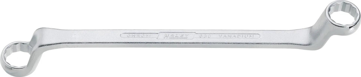 Clé à double anneau Hazet 630 clé à anneau double 20x22mm, à couronne profonde