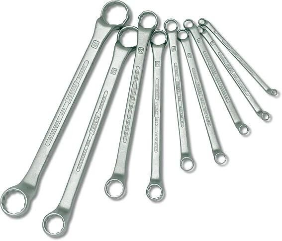 Hazet jeu de clés à double anneau do-ring-lock, 8 pcs. , profondément tordu