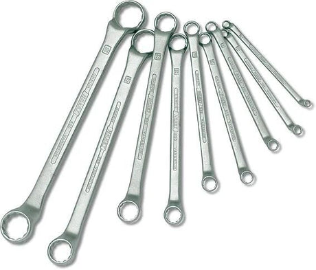 Hazet jeu de clés à double anneau do-ring-lock, 8 pcs. , profondément tordu