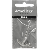 Https : www.ccobby.nl fermoir à bijoux-l-40-mm-b-25-mm-plaqué argent-1-pièce