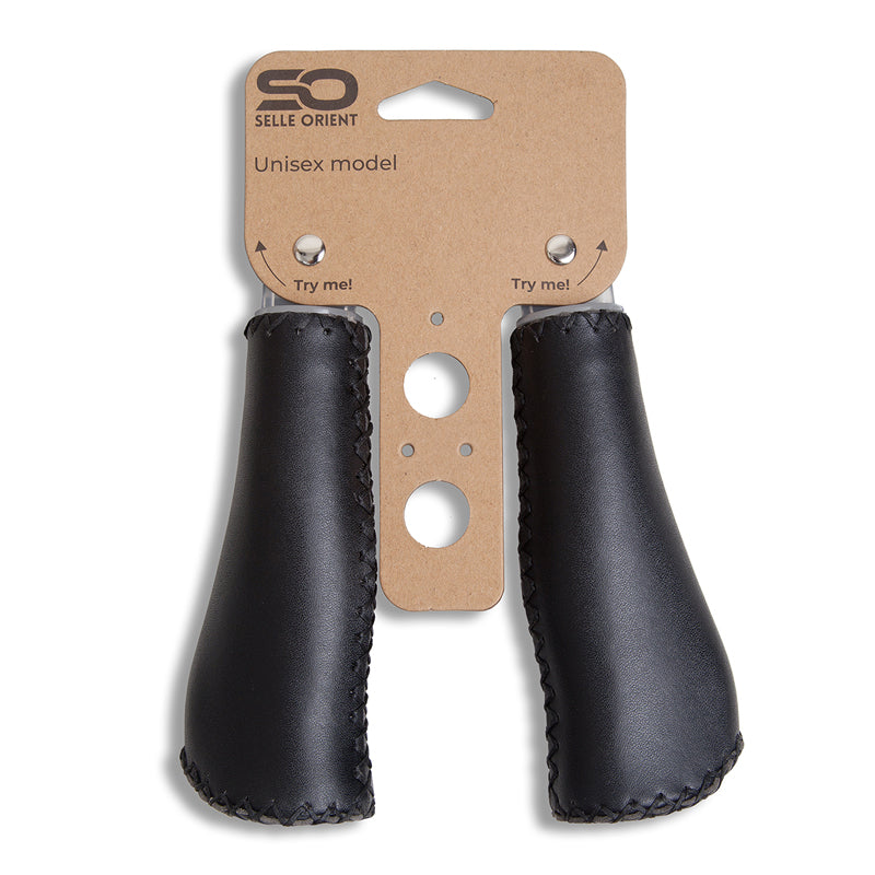 SELLE ORIENT BICYCY PRIPTES DE 135 mm en cuir en microfibre noir