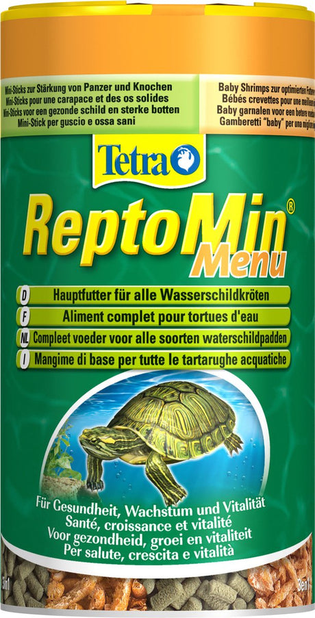 Tetra - nourriture pour reptiles - reptiles - menu reptomin 250ml - 6x6x11,7cm - 1pc