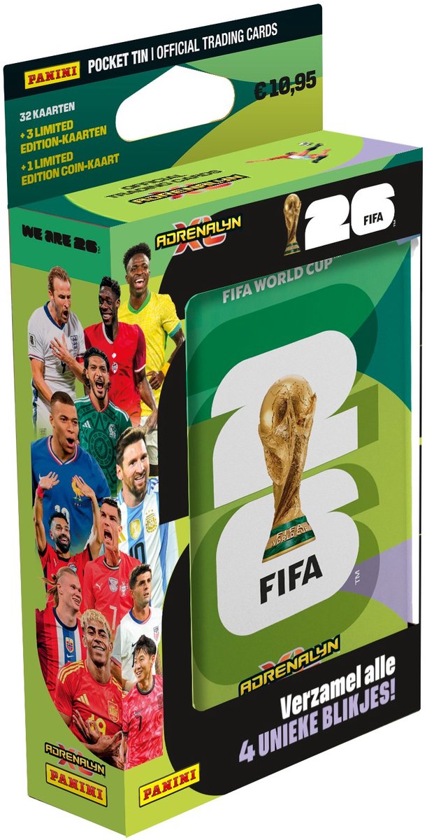 Panini – adrenalyn xl 26 – boîte à cartes – 24 cartes