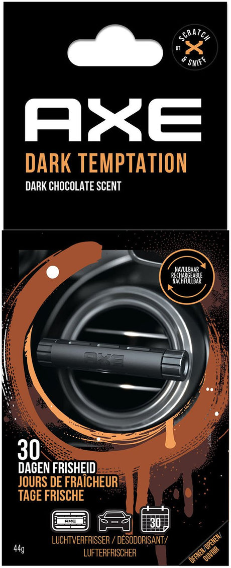 Axe désodorisant dark tentation aluminium 3 pièces