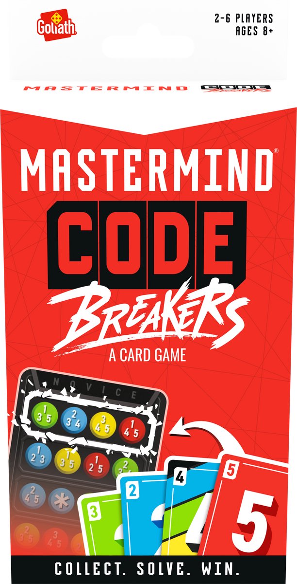 Goliath Mastermind - Code Breakers - Jeu de cartes néerlandais - 2-6 joueurs