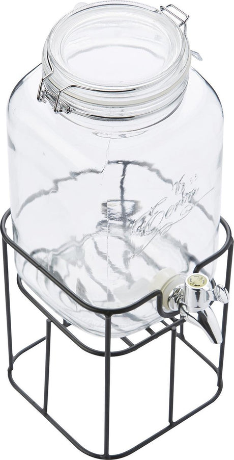 Distributeur de boissons Point-virgule 3,6 litres - avec support métallique