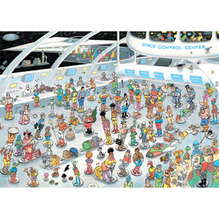 Puzzle Jan van Haasteren - donnez-nous de l'espace comme dans le film - 2x1000pcs.