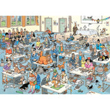 Puzzle Jan van Haasteren - l'exposition féline - 1000 pcs.