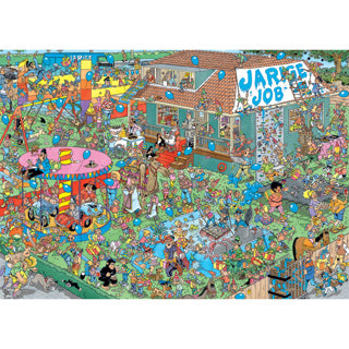 Travail d'anniversaire de la Fondation Jan van Haasteren 15 ans, 1000 pcs.