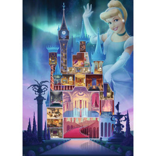 Puzzle Ravensburger Château de Cendrillon Disney - 1000 pièces.