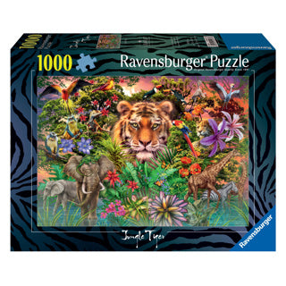 Sans marque sans marque Ravensburger | casse-tête | tigre de la jungle | 1000 pièces