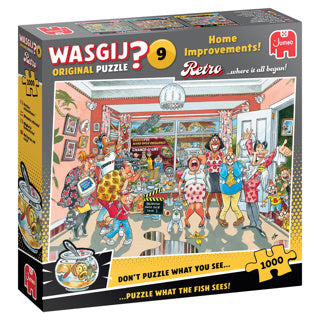 Jumbo wasgij retro original 9 puzzle - petite rénovation, 1000 pcs.