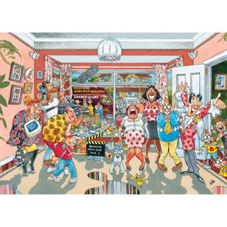 Jumbo wasgij retro original 9 puzzle - petite rénovation, 1000 pcs.